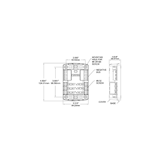 PANNELLO PORTA FUSIBILI ST BLADE