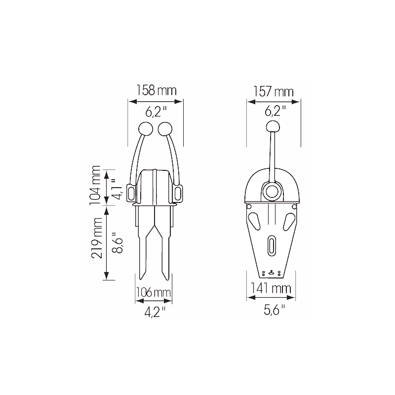 SCATOLA COMANDO B104 BILEVA