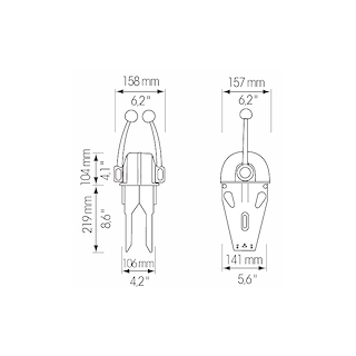 SCATOLA COMANDO B104 BILEVA