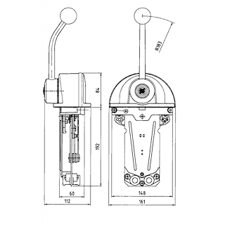 SCATOLA COMANDO B301 X 1 MOTORE