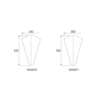 SCUDO DI PRUA INOX  316