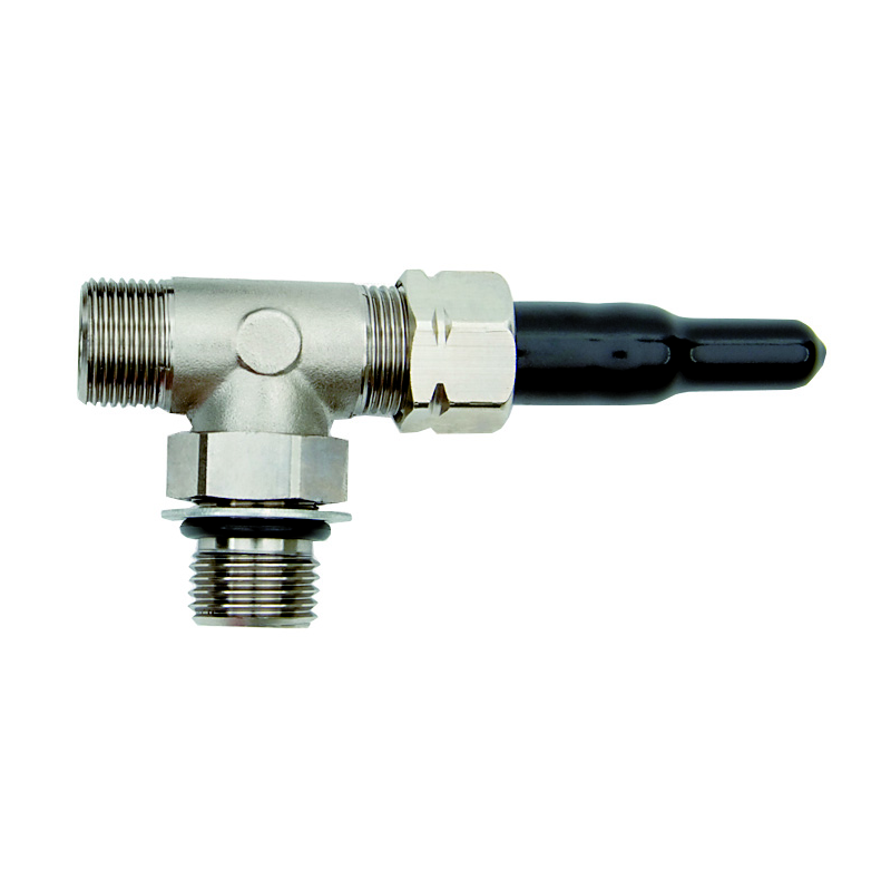 TEE SPURGO IN OTTONE 3/8'