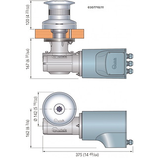 TUMBLER 1500W 12V CAMPANA Ø MM.142