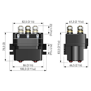 TELERUTTORE 3 TERMINALI