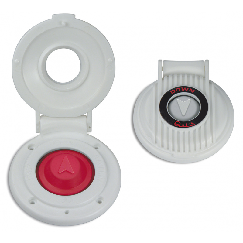 PULSANTE A PIEDE BIANCO