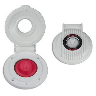 PULSANTE A PIEDE BIANCO