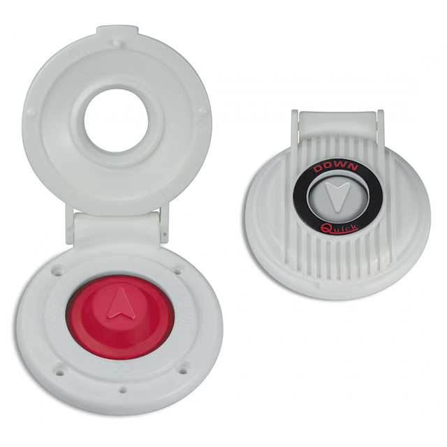 PULSANTE A PIEDE BIANCO