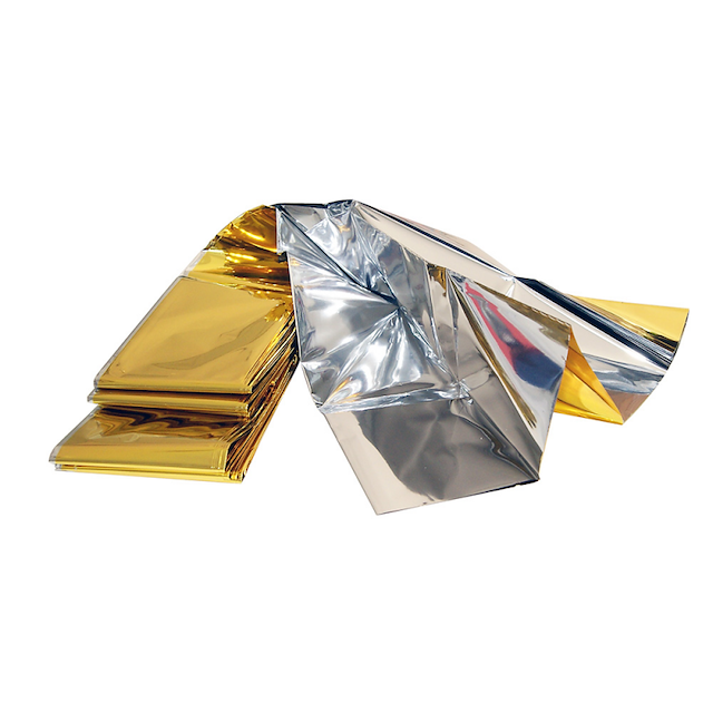 COPERTA  TERMICA ARGENTO/ORO