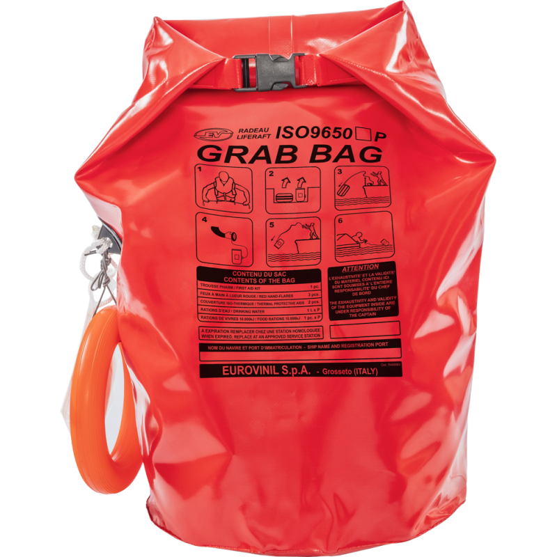 ZATTERA VALIGIA OCEANDRY ISO IT CON GRAB BAG