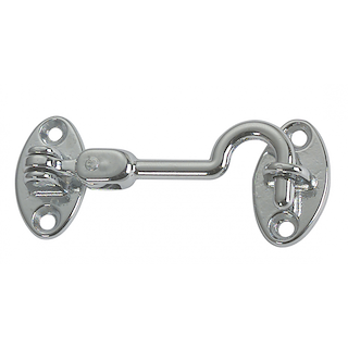 GANCETTO  DOPPIO SNODO IN OTTONE