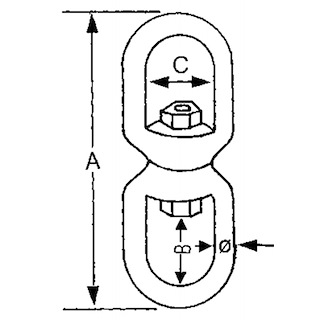 GIRELLA INOX OCCHIO-OCCHIO