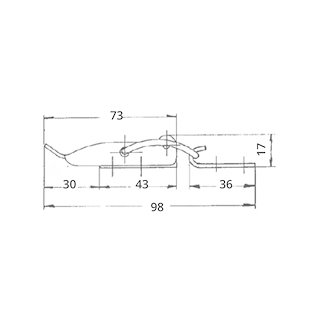 CHIUSURA A LEVA INOX